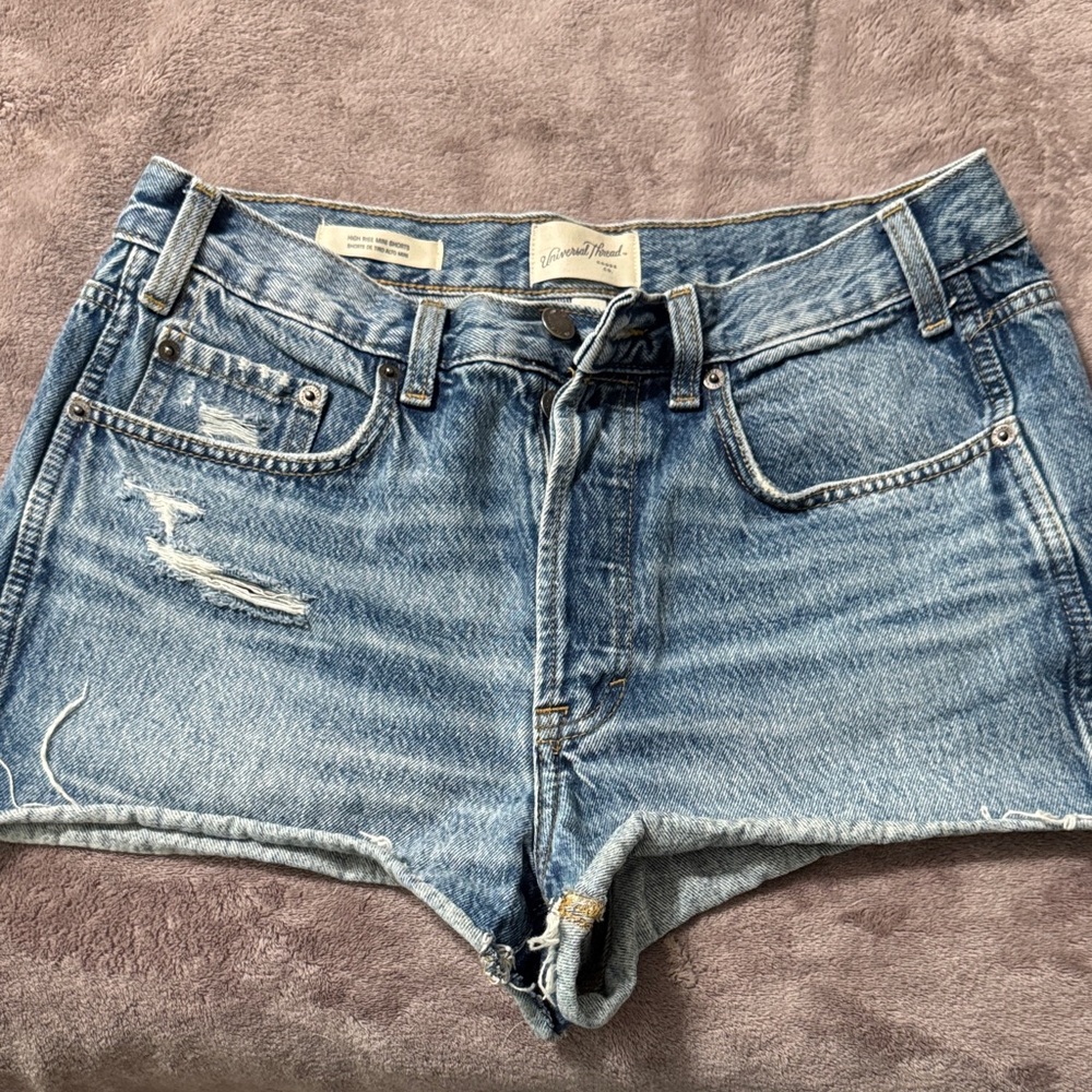 Denim Blue Women Shorts
